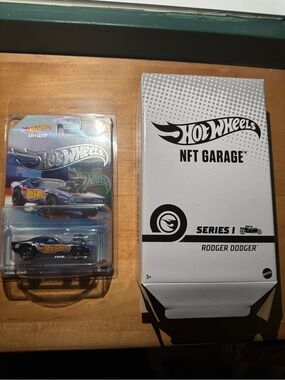 Hot Wheels NFT Virtual Garage Series 1 RODGER DODGER New W/ Outer Box 707 pcs.